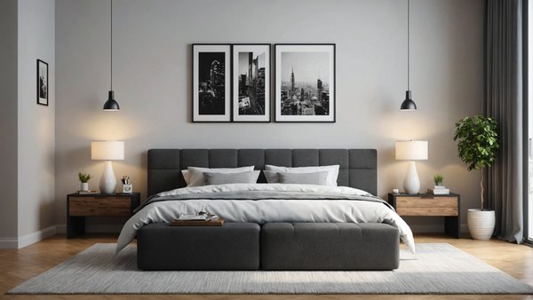 Optimisez votre espace avec un lit coffre élégant