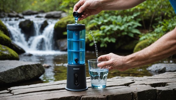 Filtre à eau gravité : une eau pure à portée de main