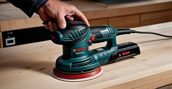 Ponceuse excentrique bosch : performance et ergonomie réunies
